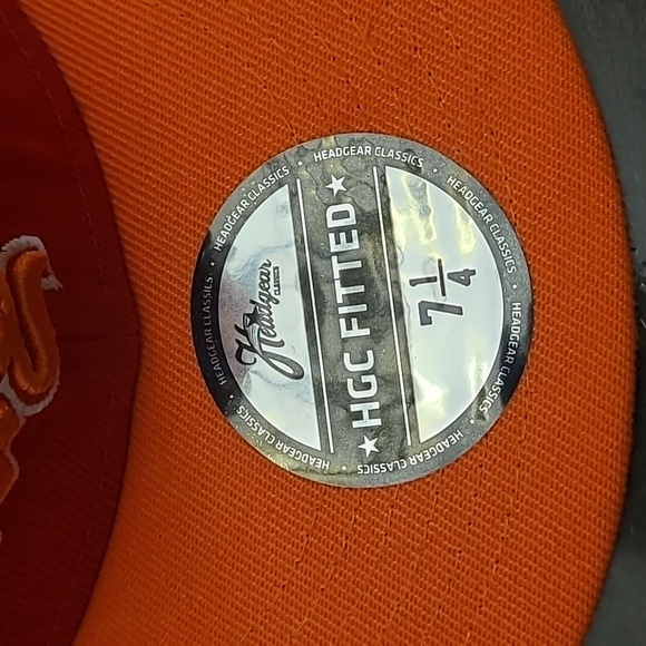 Playboy Cap Orange Rad HGC Fitted 7 1/4 - Picture 2 of 7